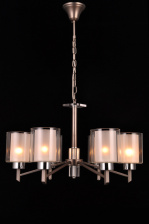 Подвесная люстра Double DOUBLE 81049-6C ANTIQUE SILVER